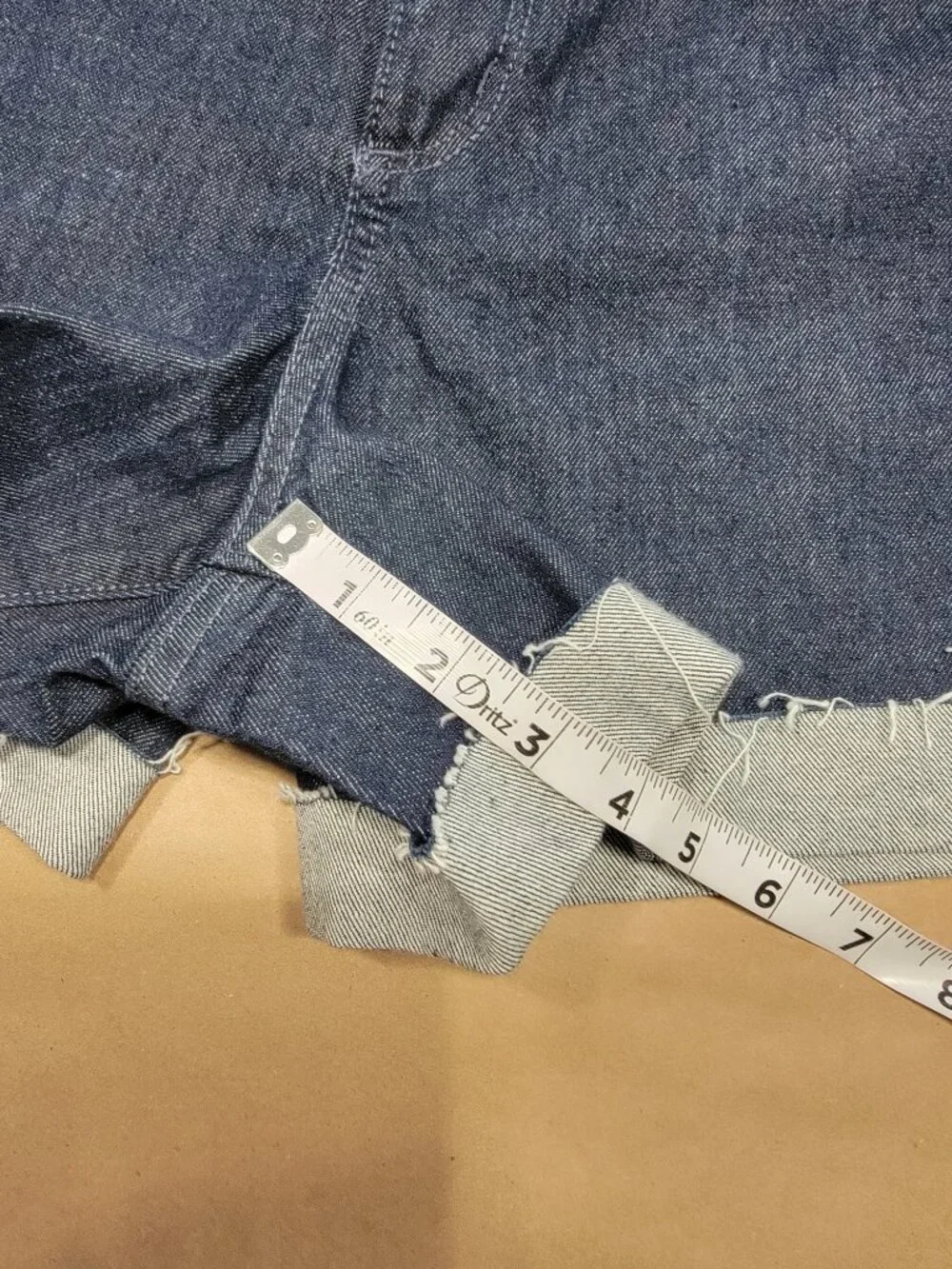 Universal Thread Size 12 Vintage Stretch Mini Shorts, Denim, NEW with Tag